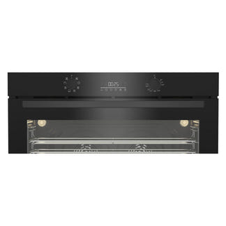 Beko 90cm Built-In Large Oven with 8 Functions - Black