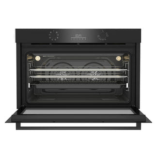 Beko 90cm Built-In Large Oven with 8 Functions - Black