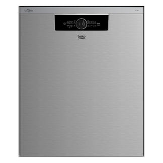 Beko 14 Place Setting Built Under Dishwasher - Platinum Steel