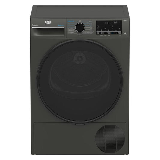 Beko 9kg Smart Heat Pump Condenser Dryer - Graphite