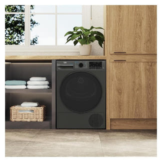 Beko 9kg Smart Heat Pump Condenser Dryer - Graphite