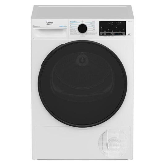 Beko 9kg Smart Heat Pump Condenser Dryer - White