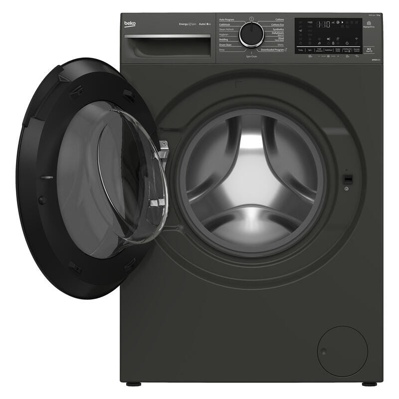 Beko 10kg Front Load Washing Machine - Black – Stan Cash