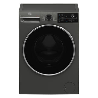 Beko 9kg Front Load Washer with Steam - Black