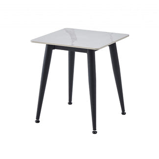 Bentley Side Table - White/Black