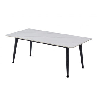 Bentley Coffee Table - White/Black