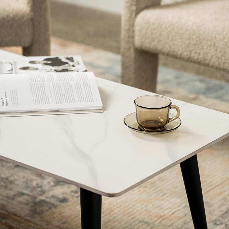 Bentley Coffee Table - White/Black