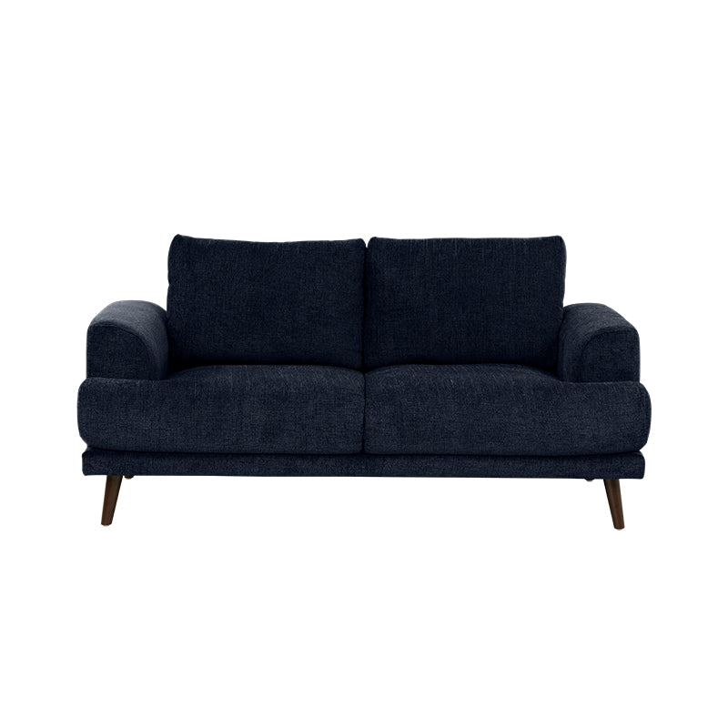 Bianca 2 Seater Fabric Sofa - Navy