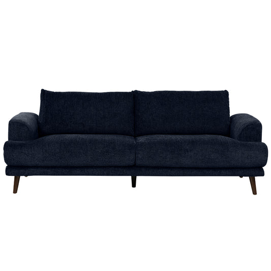 Bianca 3 Seater Fabric Sofa - Navy