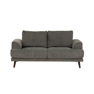 Bianca 2 Seater Fabric Sofa - Dark Grey
