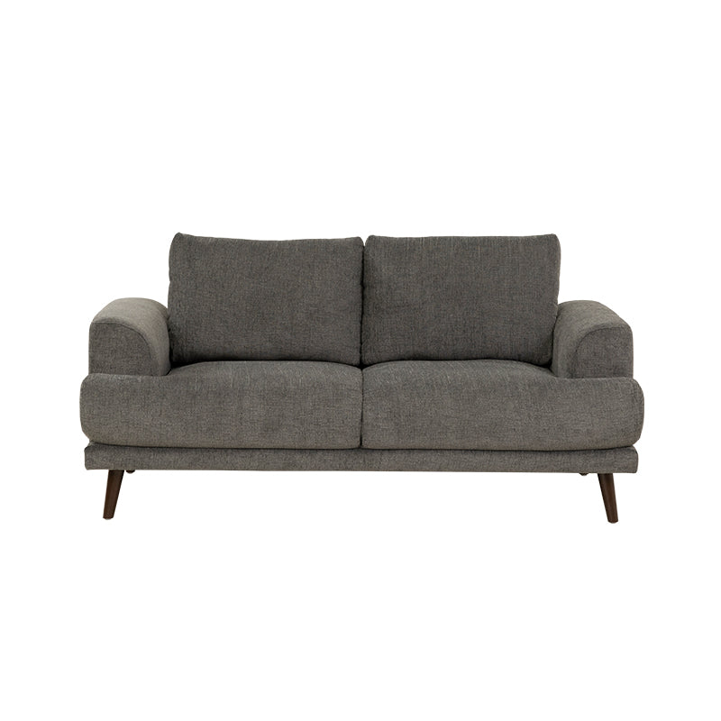 Bianca 2 Seater Fabric Sofa - Dark Grey
