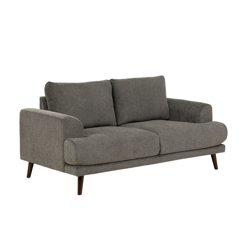 Bianca 2 Seater Fabric Sofa - Dark Grey