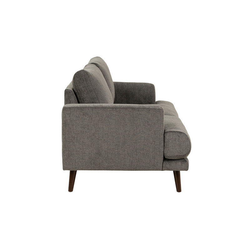 Bianca 2 Seater Fabric Sofa - Dark Grey