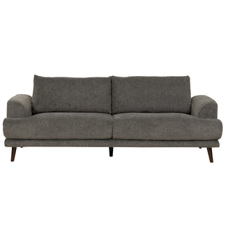 Bianca 3 Seater Fabric Sofa - Dark Grey