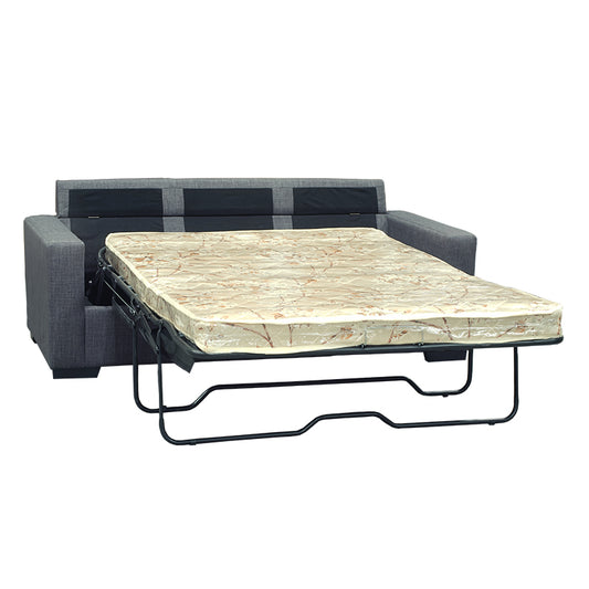 Billy 3 Seater Fabric Sofa Bed - Charcoal