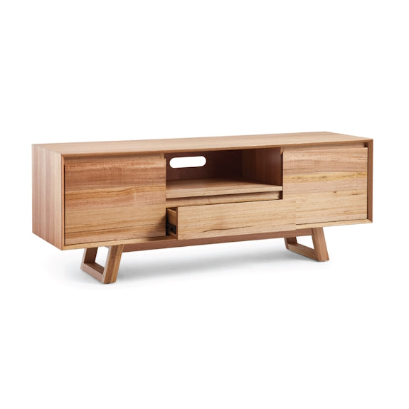 Bondi 1600mm Entertainment Unit - Oak/Natural