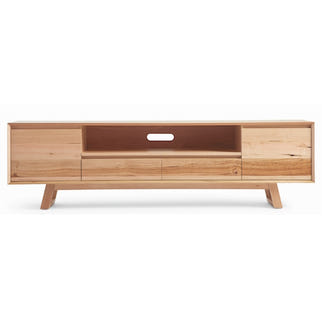 Bondi 2100mm Entertainment Unit - Oak/Natural