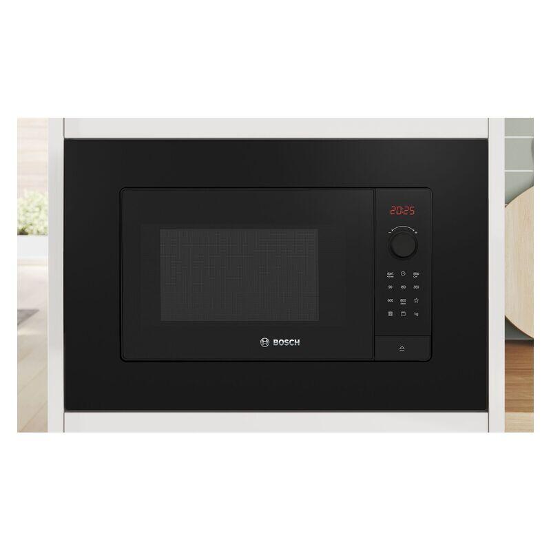 Bosch 25L Built- In Microwave Oven - Black (Series 2)