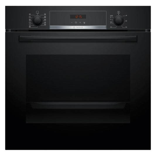 Bosch 60cm Pyrolytic Built-In Oven with 7 Functions - Black (Series 4)