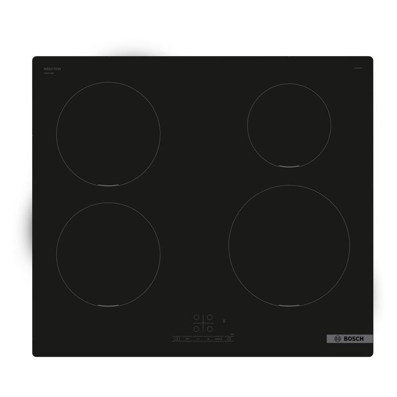 Bosch 60cm 4 Zone Induction Cooktop - Black Glass (Series 4)