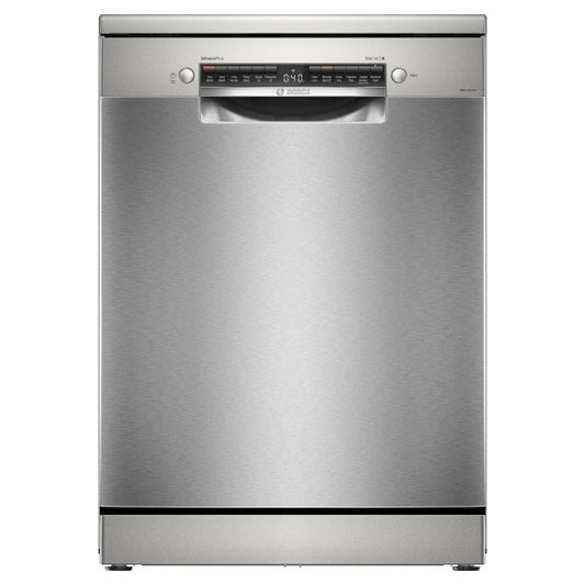 Bosch Series 6 60cm Freestanding Dishwasher - Silver Inox