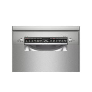 Bosch 45cm Series 6 Freestanding Slimline Dishwasher - Stainless Steel