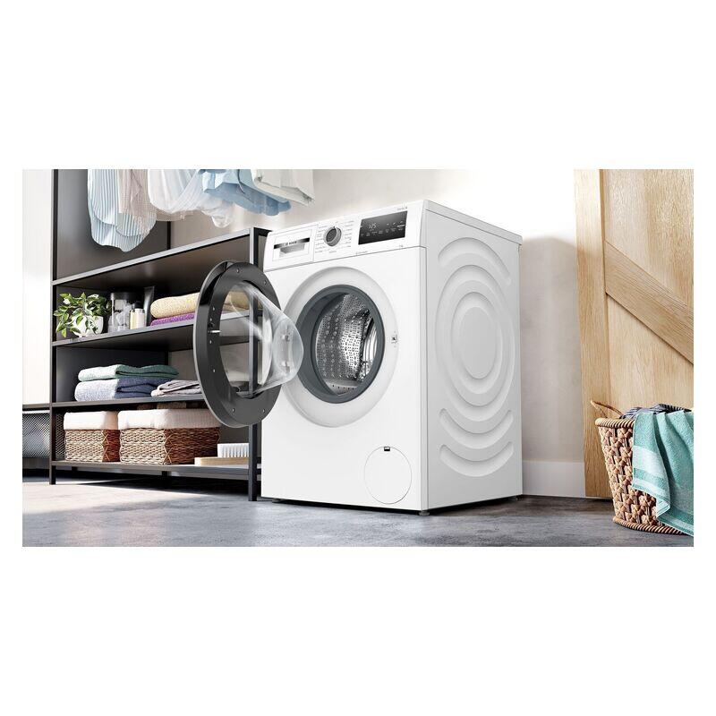 Bosch 9kg Front Load Washing Machine - White (Series 4)