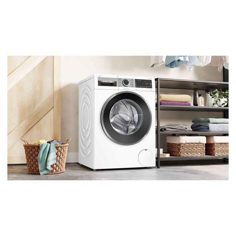 Bosch 9kg Front Load Washing Machine - White (Series 8)