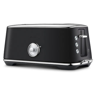 Breville The Toast Select Luxe 4 Slice Long Slot Toaster - Black Truffle