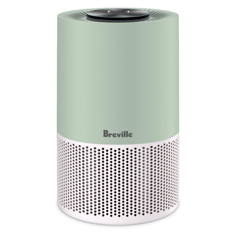 Breville The Smart Air Viral Protect Night Glow Purifier - Stainless Steel Grey