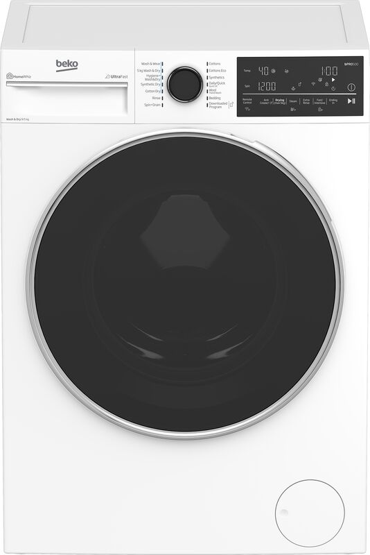 Beko 9kg/5kg UltraFast Washer Dryer Combo - White