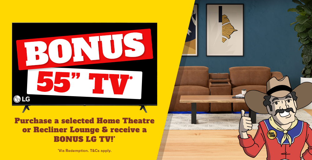 Bonus TV with Select Lounge Suites