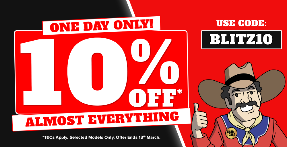 Extra 10% Off* Blitz