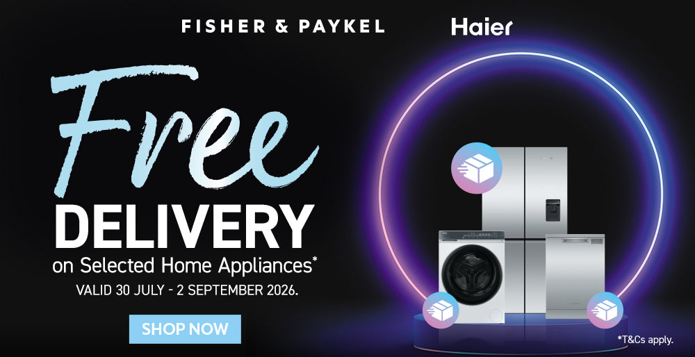 Free Delivery on select Fisher & Paykel & Haier Models