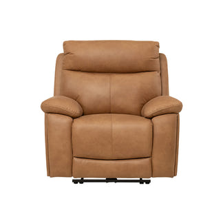 California Electric Recliner Fabric Armchair - Tan