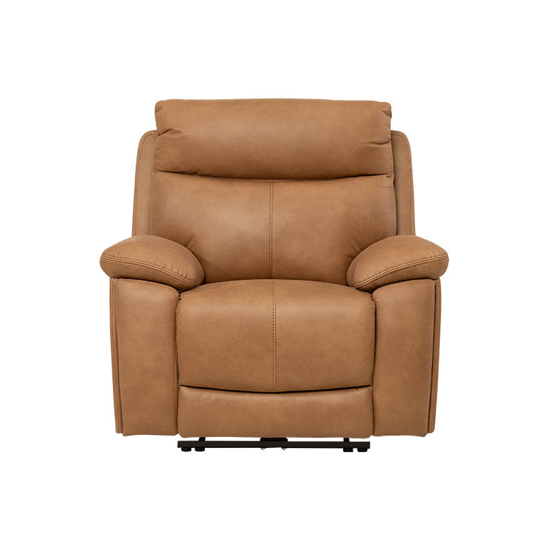 California Electric Recliner Fabric Armchair - Tan