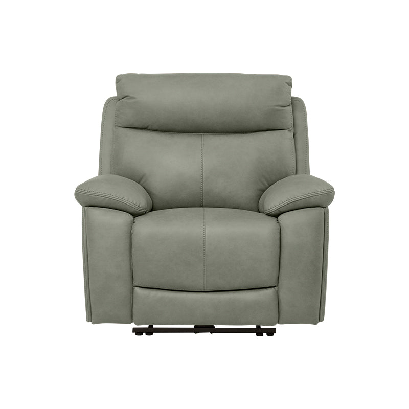 California Electric Recliner Fabric Armchair - Olive