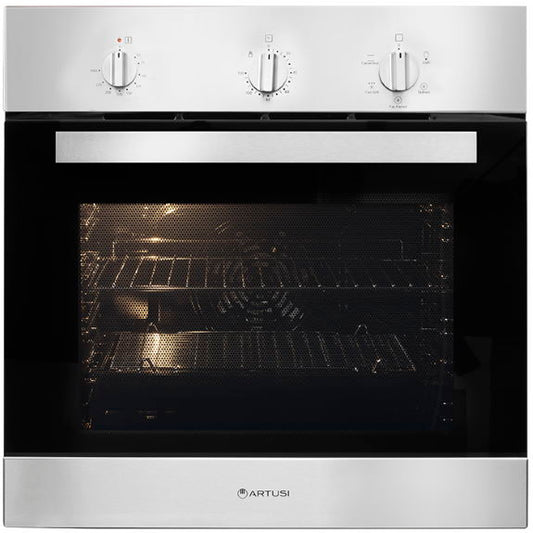Artusi 60cm Electric Built-In Oven - Stainless Steel