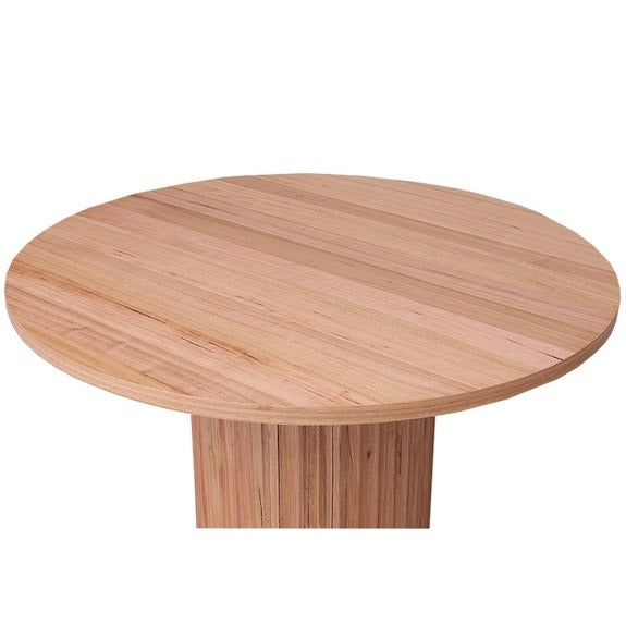 Caesar 135cm Round Dining Table - Messmate/Natural