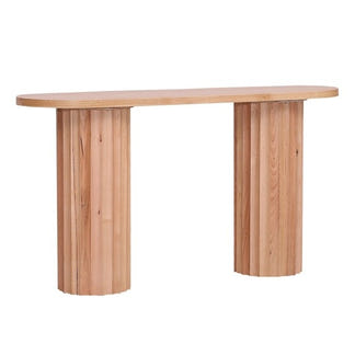 Caesar 150cm Timber Hall Table - Messmate/Natural