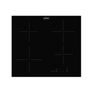Chef 60cm 4-Zone Induction Cooktop - Black