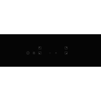 Chef 60cm 4-Zone Induction Cooktop - Black