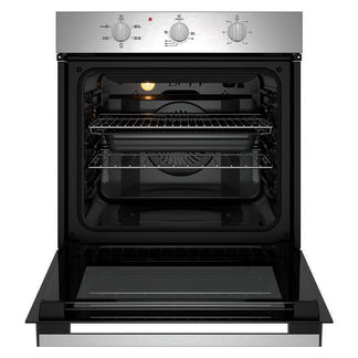 Chef 60cm 5 Function Oven with 10A Plug - Stainless Steel