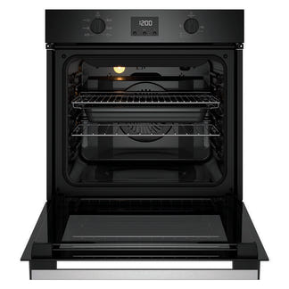 Chef 60cm 6 Function Oven with Airfry and 10A Plug - Matte Black
