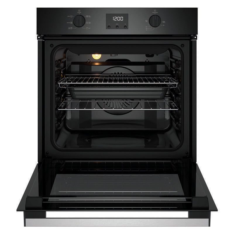 Chef 60cm 6 Function Oven with Airfry and 10A Plug - Matte Black