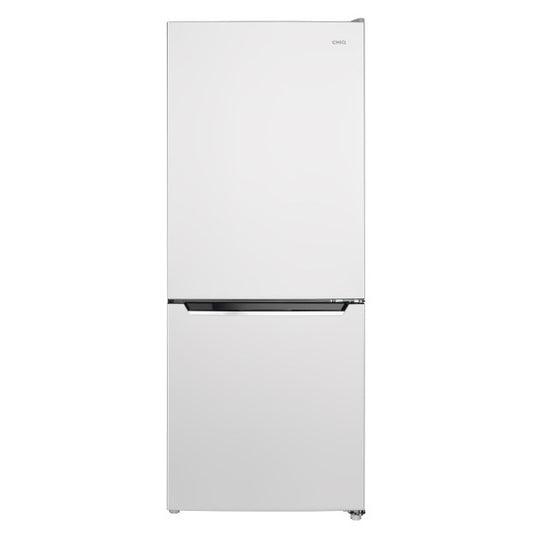 CHiQ 283L Bottom Mount Fridge Freezer - White