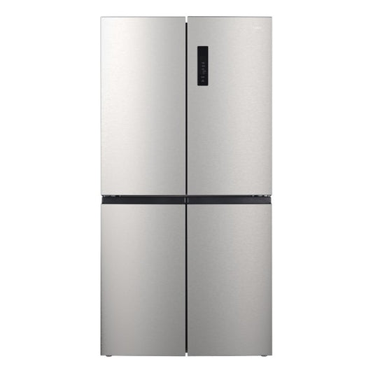 CHiQ 503L Quad Door Fridge Freezer - Silver