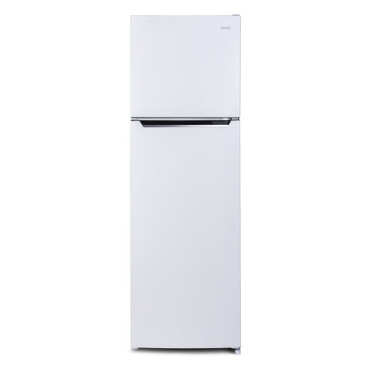 CHiQ 255L Top Mount Refrigerator - White