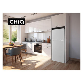 CHiQ 410L Top Mounted Fridge - White