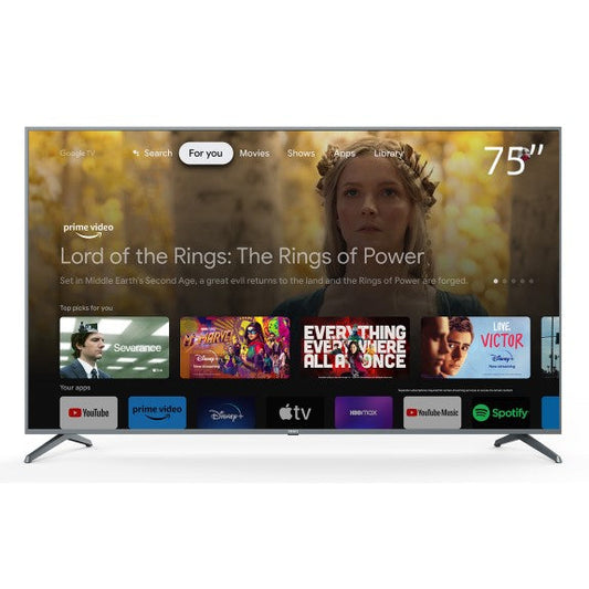 CHiQ 75-inch LED 4K UHD Google TV